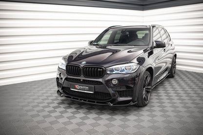 Frontlippe V.1 passend für BMW X5 M F85 / X6 M F86 schwarz Hochglanz
