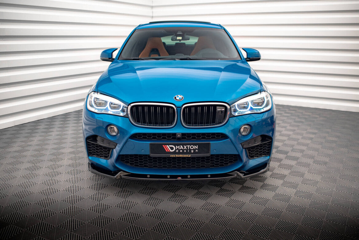 Frontlippe V.1 passend für BMW X5 M F85 / X6 M F86 schwarz Hochglanz