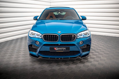 Frontlippe V.1 passend für BMW X5 M F85 / X6 M F86 schwarz Hochglanz