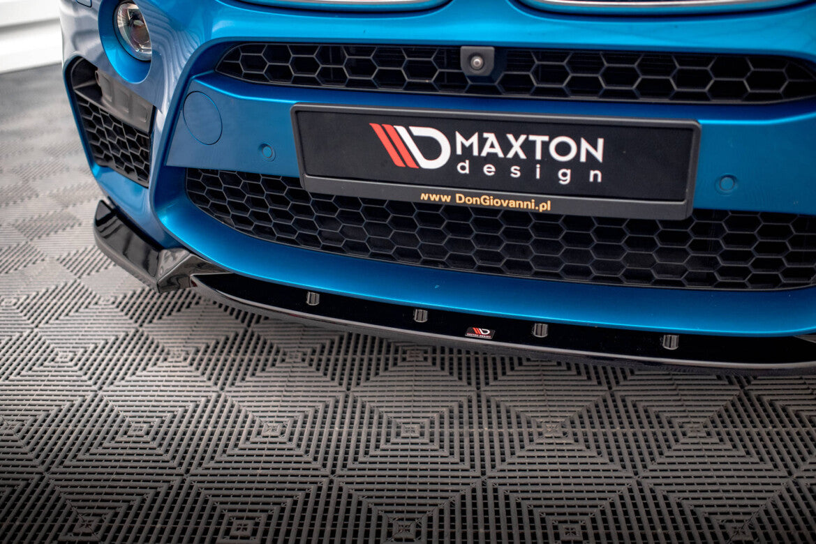 Frontlippe V.1 passend für BMW X5 M F85 / X6 M F86 schwarz Hochglanz