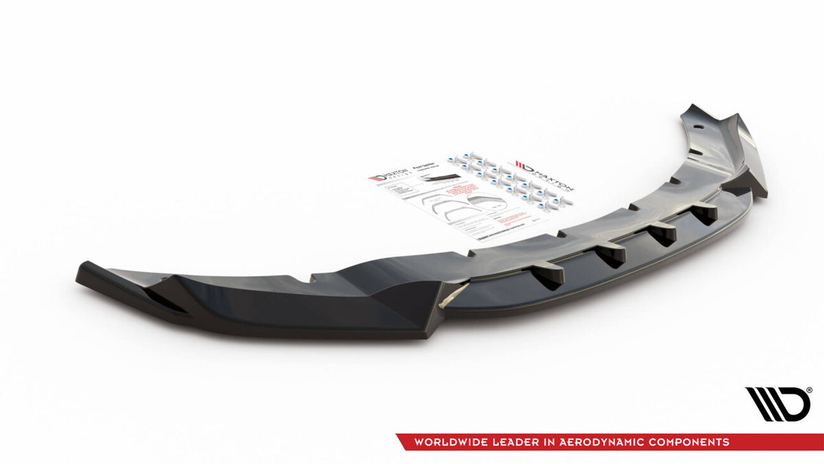 Frontlippe V.1 passend für BMW X5 M F85 / X6 M F86 schwarz Hochglanz