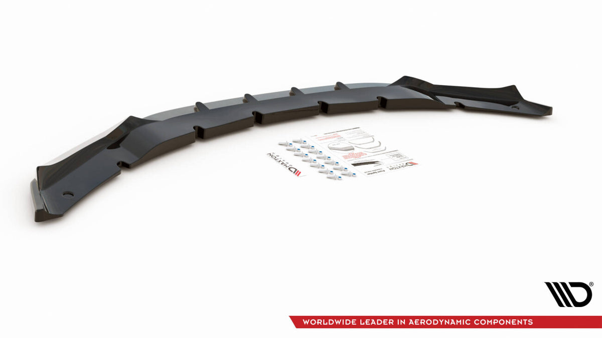 Frontlippe V.1 passend für BMW X5 M F85 / X6 M F86 schwarz Hochglanz