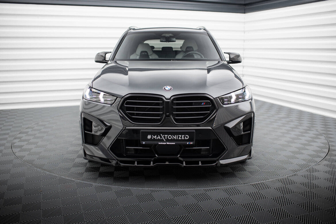Frontlippe V.1 passend für BMW X5 M F95 FL schwarz Hochglanz