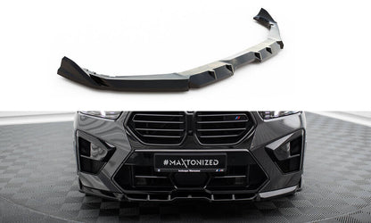Frontlippe V.1 passend für BMW X5 M F95 FL schwarz Hochglanz
