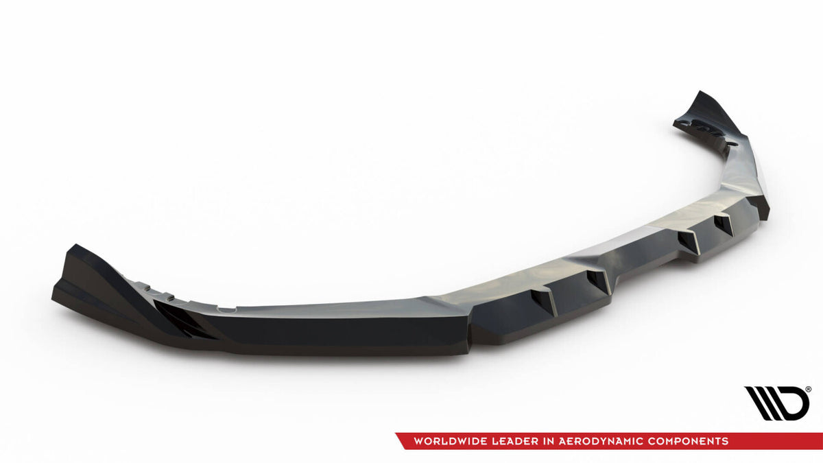 Frontlippe V.1 passend für BMW X5 M F95 FL schwarz Hochglanz
