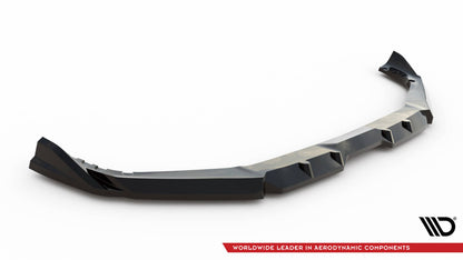 Frontlippe V.1 passend für BMW X5 M F95 FL schwarz Hochglanz