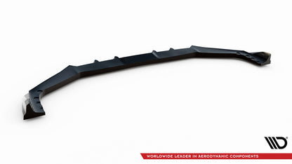 Frontlippe V.1 passend für BMW X5 M F95 FL schwarz Hochglanz