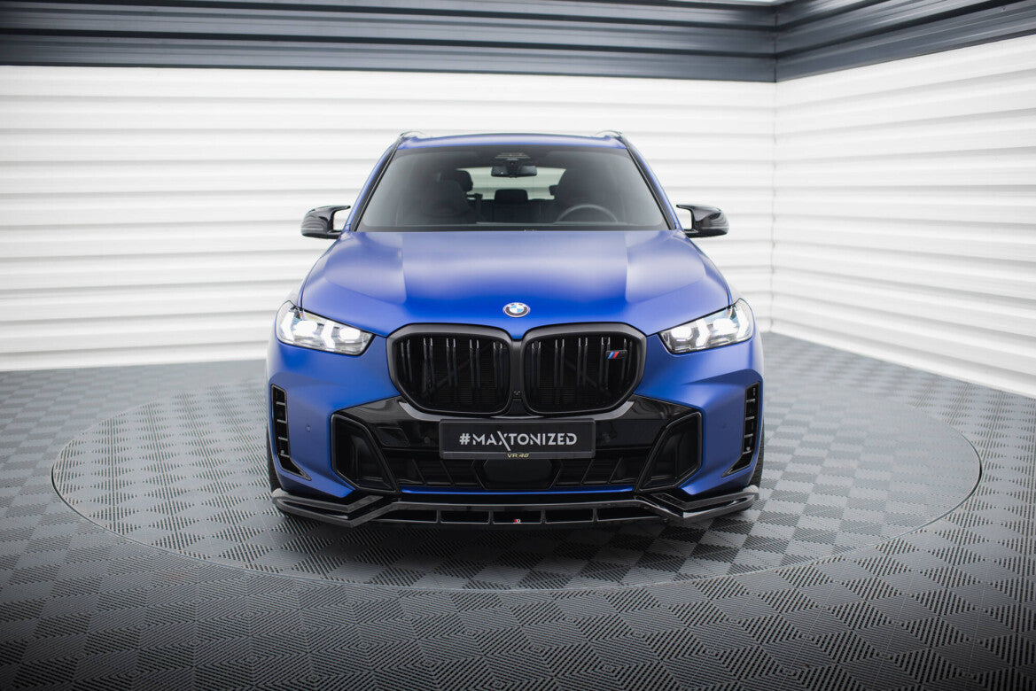 Frontlippe V.1 passend für BMW X5 M-Paket G05 FL schwarz Hochglanz