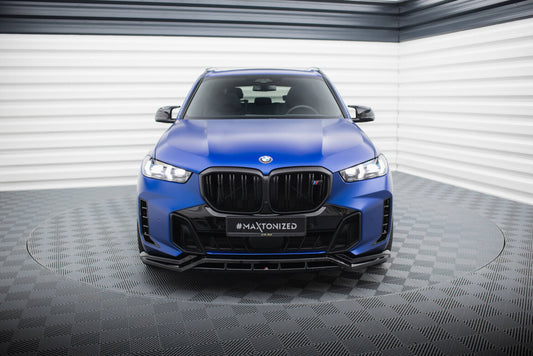 Frontlippe V.1 passend für BMW X5 M-Paket G05 FL schwarz Hochglanz