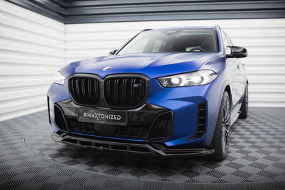 Frontlippe V.1 passend für BMW X5 M-Paket G05 FL schwarz Hochglanz