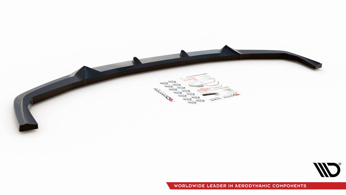Frontlippe V.1 passend für BMW X5M F95 schwarz Hochglanz