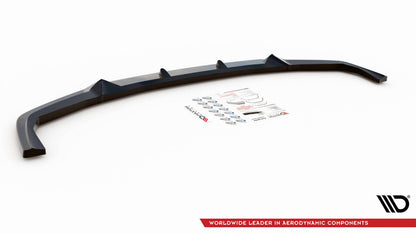 Frontlippe V.1 passend für BMW X5M F95 schwarz Hochglanz