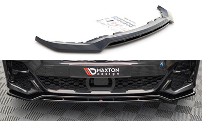 Frontlippe V.1 passend für BMW X7 M-Paket G07 schwarz Hochglanz