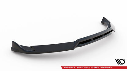 Frontlippe V.1 passend für BMW XM G09 schwarz Hochglanz