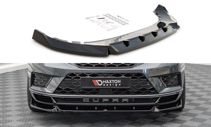 Frontlippe V.1 passend für CUPRA Ateca Mk1 schwarz Hochglanz