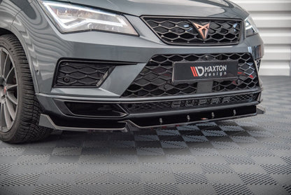 Frontlippe V.1 passend für CUPRA Ateca Mk1 schwarz Hochglanz