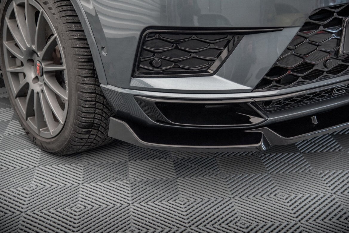 Frontlippe V.1 passend für CUPRA Ateca Mk1 schwarz Hochglanz