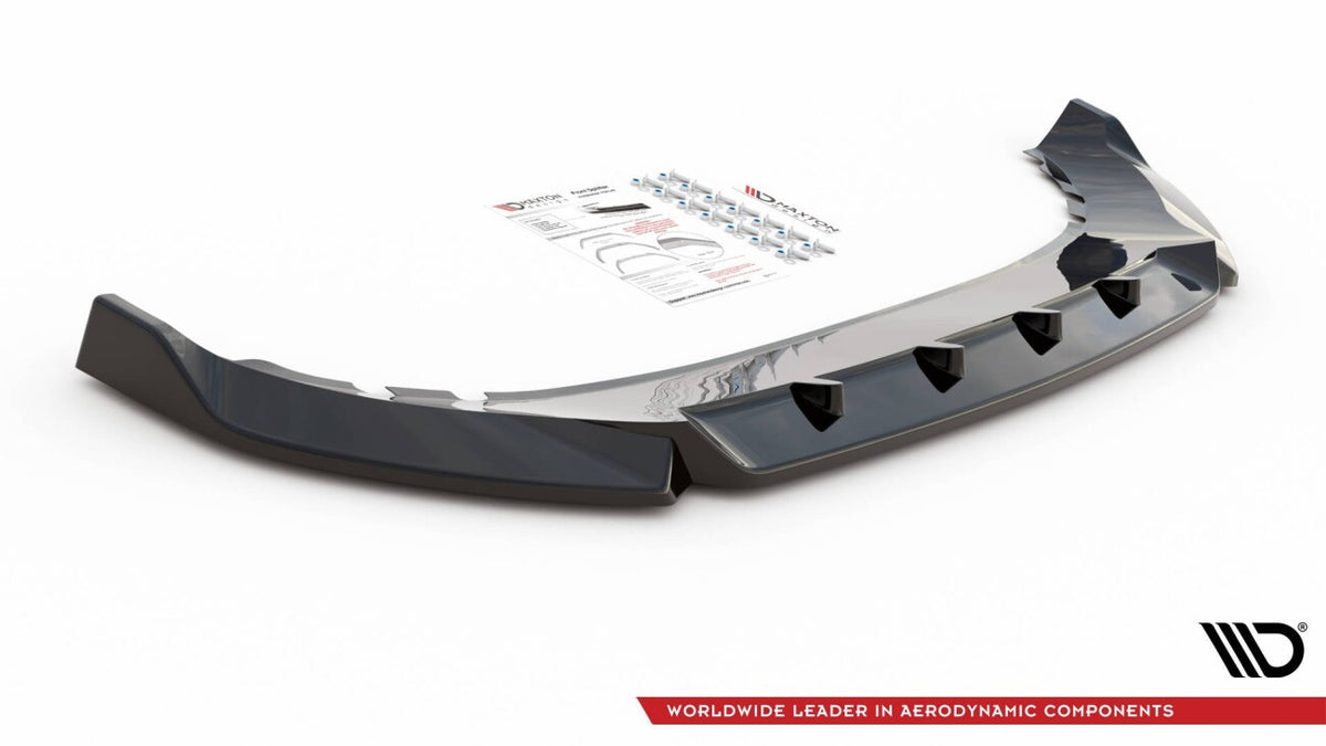 Frontlippe V.1 passend für CUPRA Ateca Mk1 schwarz Hochglanz