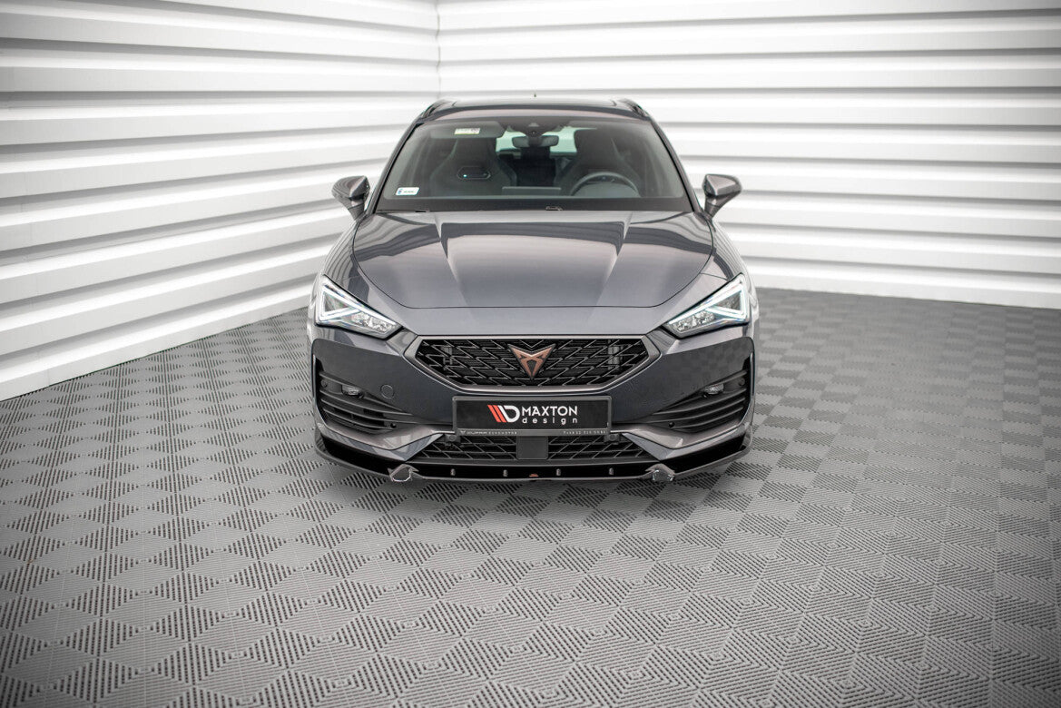 Frontlippe V.1 passend für CUPRA Leon Mk1 schwarz Hochglanz