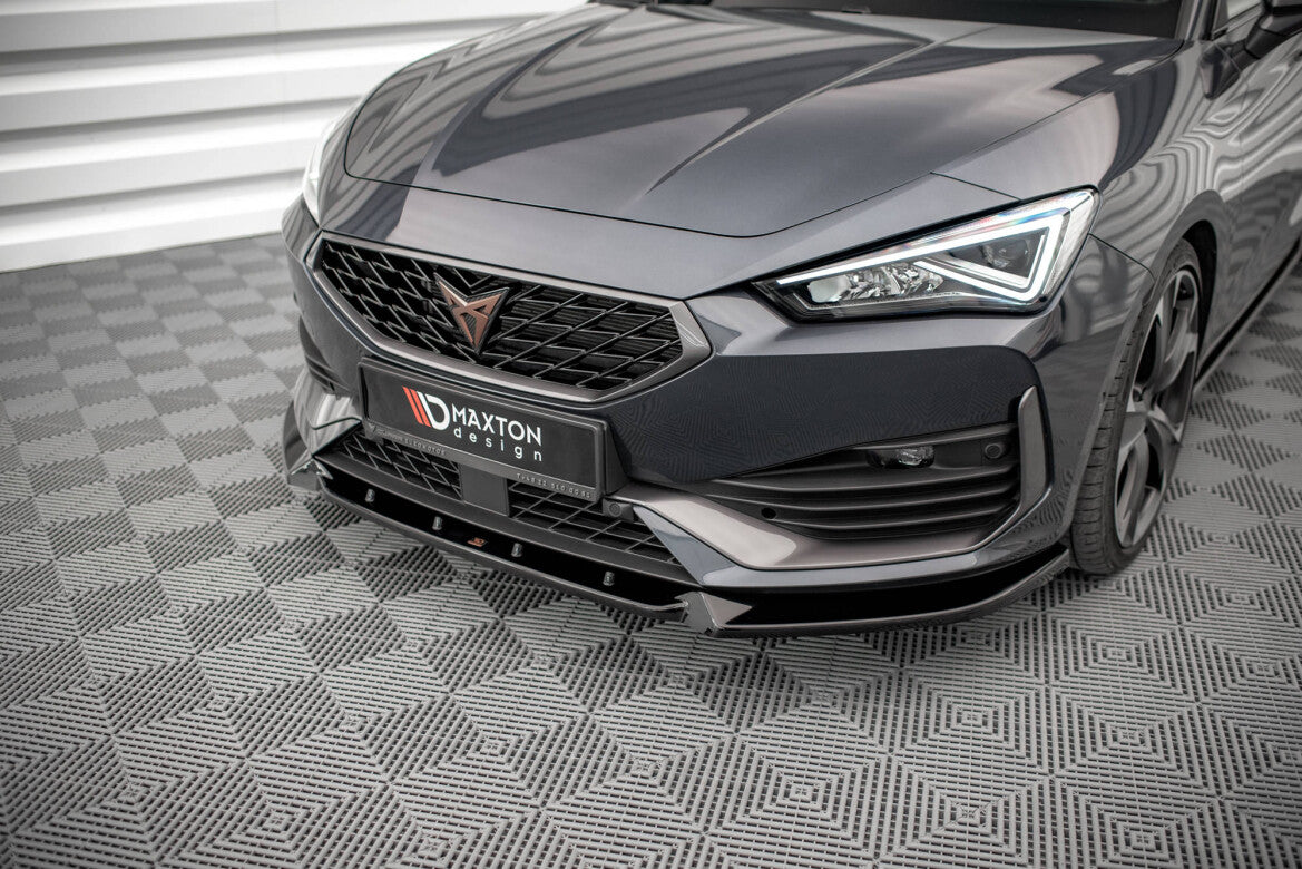 Frontlippe V.1 passend für CUPRA Leon Mk1 schwarz Hochglanz