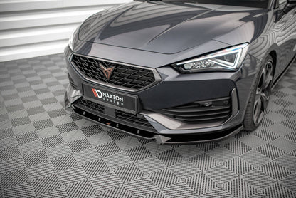 Frontlippe V.1 passend für CUPRA Leon Mk1 schwarz Hochglanz