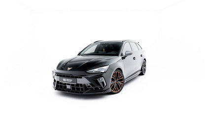 Frontlippe V.1 passend für CUPRA Leon ST / Hatchback Mk1 FL schwarz Hochglanz