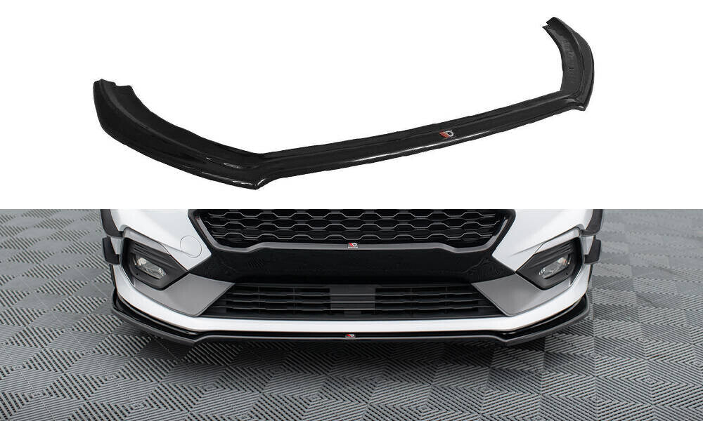 Frontlippe V.1 passend für Ford Fiesta Mk8 ST / ST-Line schwarz Hochglanz