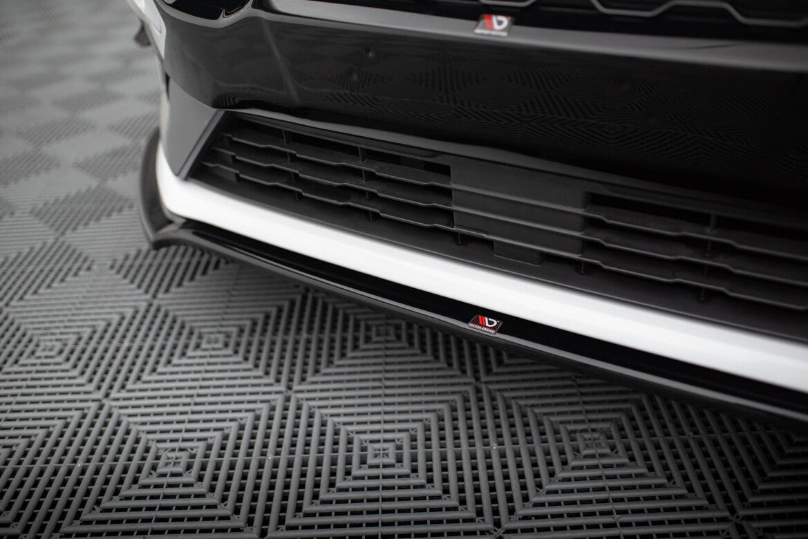 Frontlippe V.1 passend für Ford Fiesta Mk8 ST / ST-Line schwarz Hochglanz