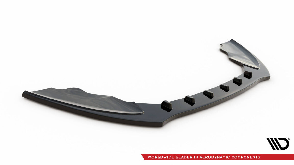 Frontlippe V.1 passend für Ford Fiesta ST Mk7 FL schwarz Hochglanz
