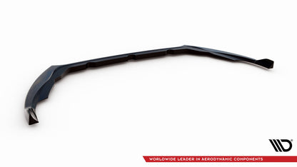 Frontlippe V.1 passend für Ford Fiesta ST / ST-line Mk8 FL schwarz Hochglanz