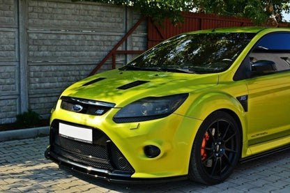 Frontlippe V.1 passend für Ford Focus RS Mk2 schwarz Hochglanz