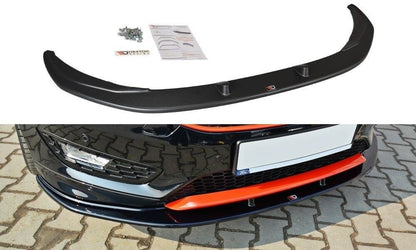 Frontlippe V.1 passend für Ford Focus ST-Line Mk3 FL schwarz Hochglanz