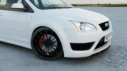 Frontlippe V.1 passend für Ford Focus ST Mk2 schwarz Hochglanz