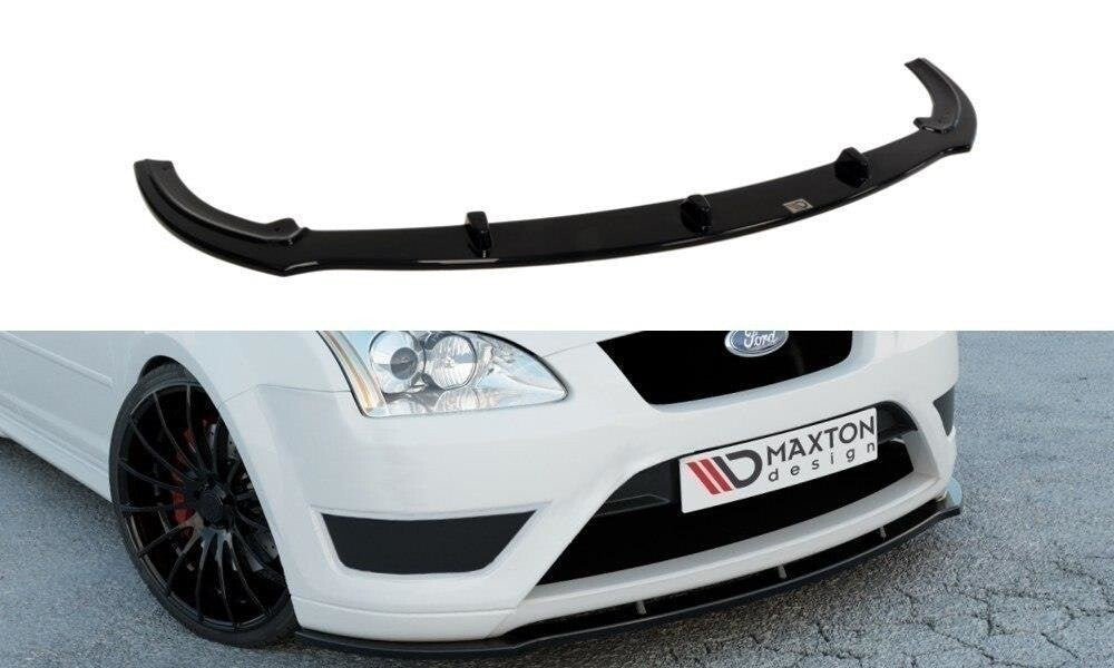 Frontlippe V.1 passend für Ford Focus ST Mk2 schwarz Hochglanz