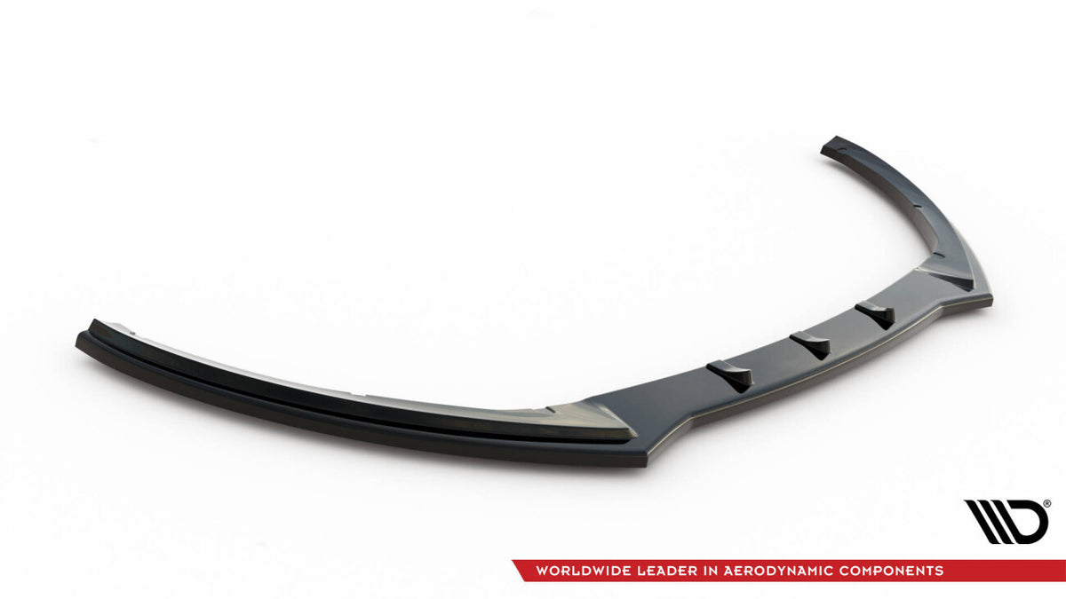 Frontlippe V.1 passend für Ford Focus ST Mk3 FL schwarz Hochglanz