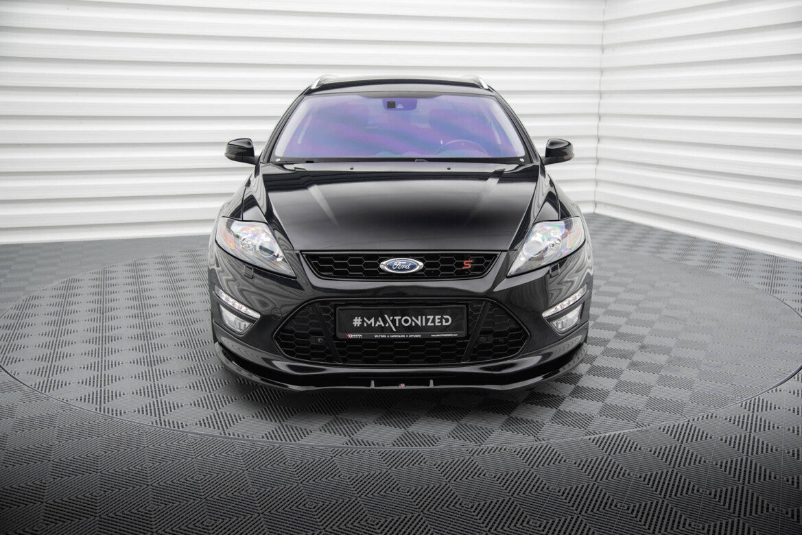 Frontlippe V.1 passend für Ford Mondeo ST-Line Limousine Mk4 FL schwarz Hochglanz