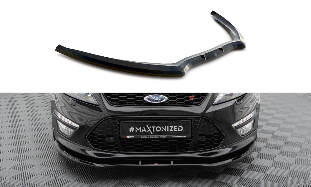 Frontlippe V.1 passend für Ford Mondeo ST-Line Limousine Mk4 FL schwarz Hochglanz