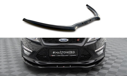Frontlippe V.1 passend für Ford Mondeo ST-Line Limousine Mk4 FL schwarz Hochglanz