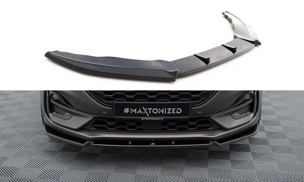 Frontlippe V.1 passend für Ford Puma ST-Line Mk1 schwarz Hochglanz