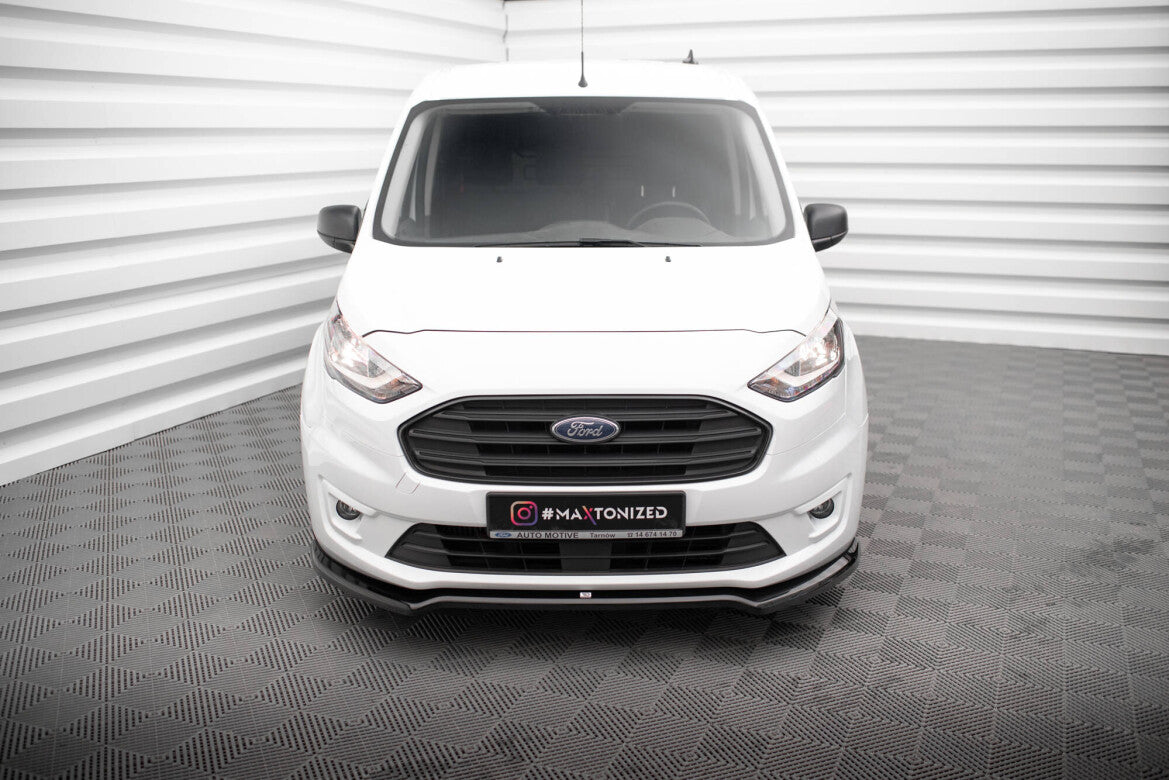 Frontlippe V.1 passend für Ford Transit Connect Mk2 FL schwarz Hochglanz