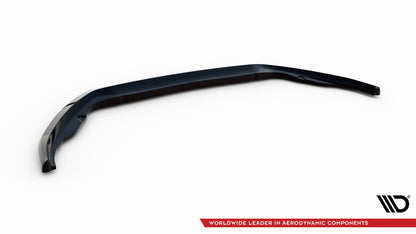 Frontlippe V.1 passend für Ford Transit Connect Mk2 FL schwarz Hochglanz