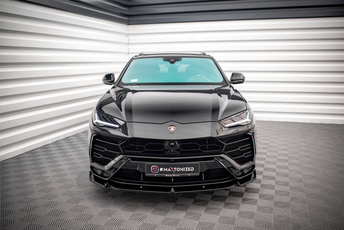 Frontlippe V.1 passend für Lamborghini Urus Mk1 schwarz Hochglanz