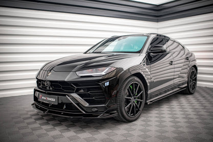 Frontlippe V.1 passend für Lamborghini Urus Mk1 schwarz Hochglanz