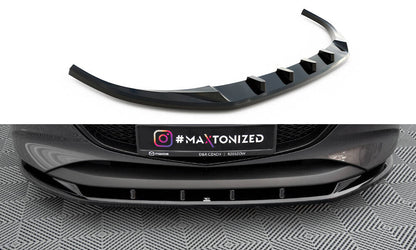 Frontlippe V.1 passend für Mazda 3 Mk4 schwarz Hochglanz