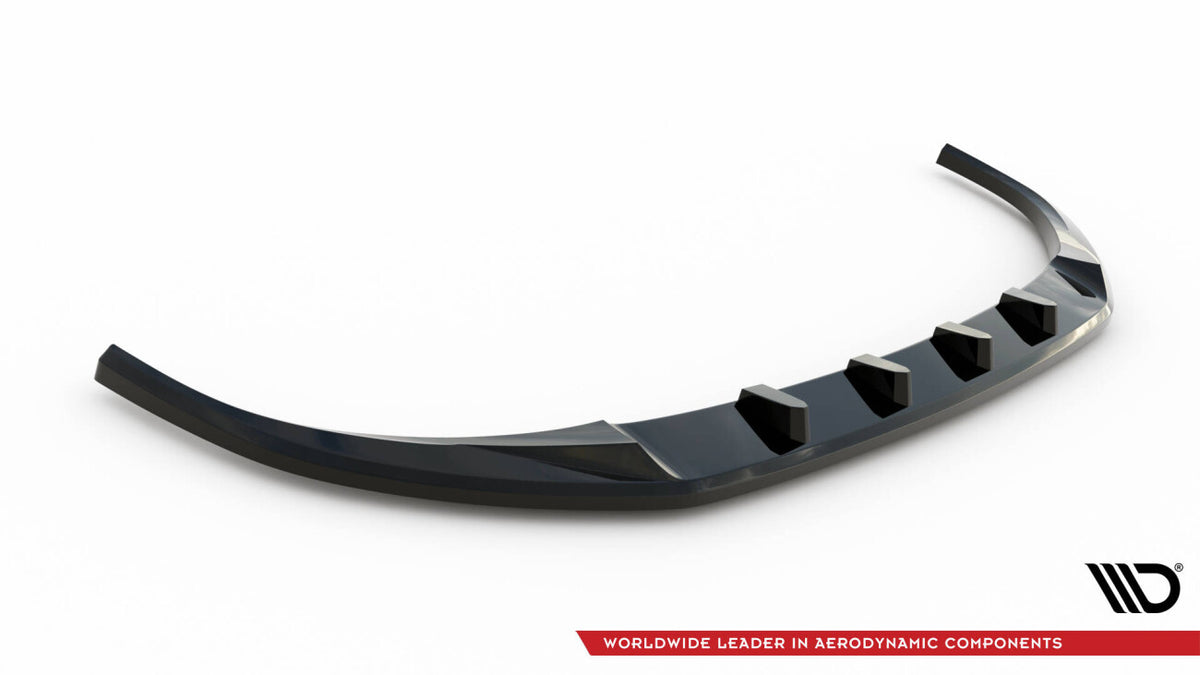 Frontlippe V.1 passend für Mazda 3 Mk4 schwarz Hochglanz