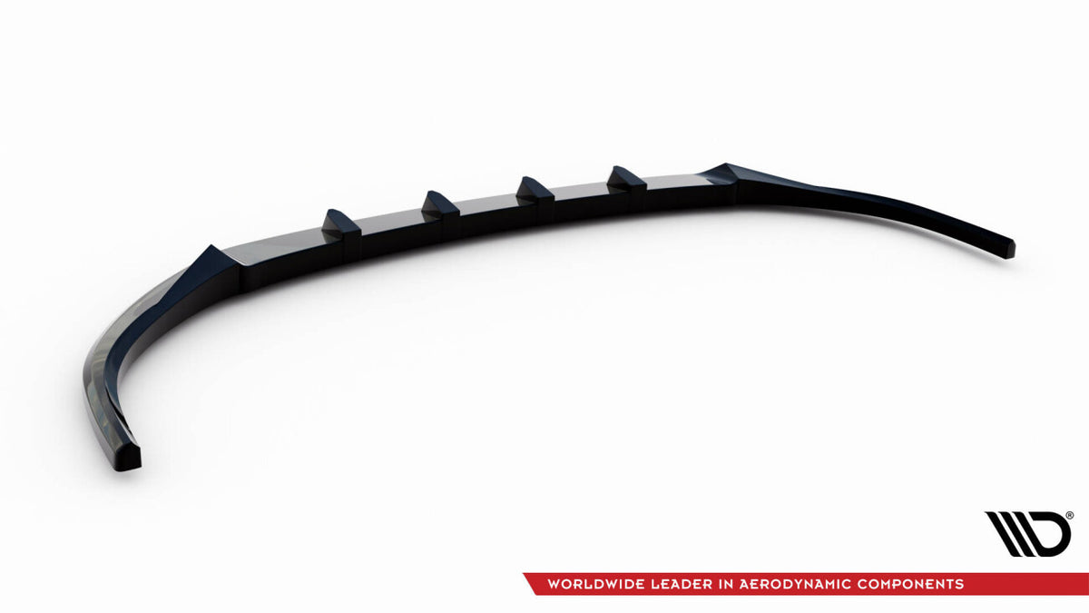 Frontlippe V.1 passend für Mazda 3 Mk4 schwarz Hochglanz