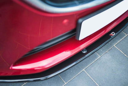 Frontlippe V.1 passend für Mazda 6 GJ (Mk3) FL schwarz Hochglanz