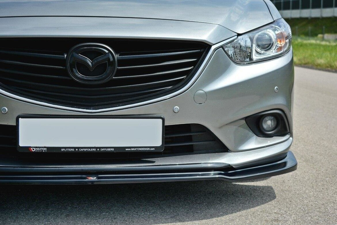 Frontlippe V.1 passend für Mazda 6 GJ (Mk3) schwarz Hochglanz