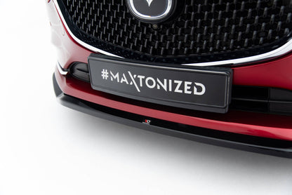 Frontlippe V.1 passend für Mazda 6 Mk3 FL schwarz Hochglanz
