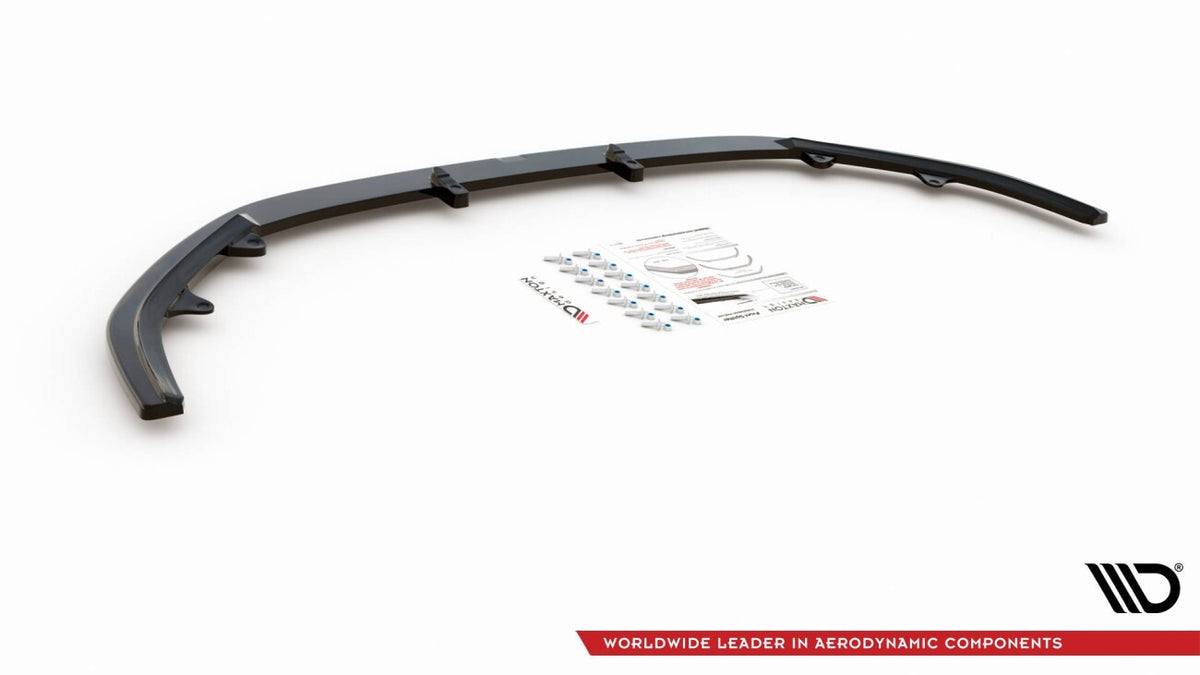 Frontlippe V.1 passend für Mazda CX-3 schwarz Hochglanz